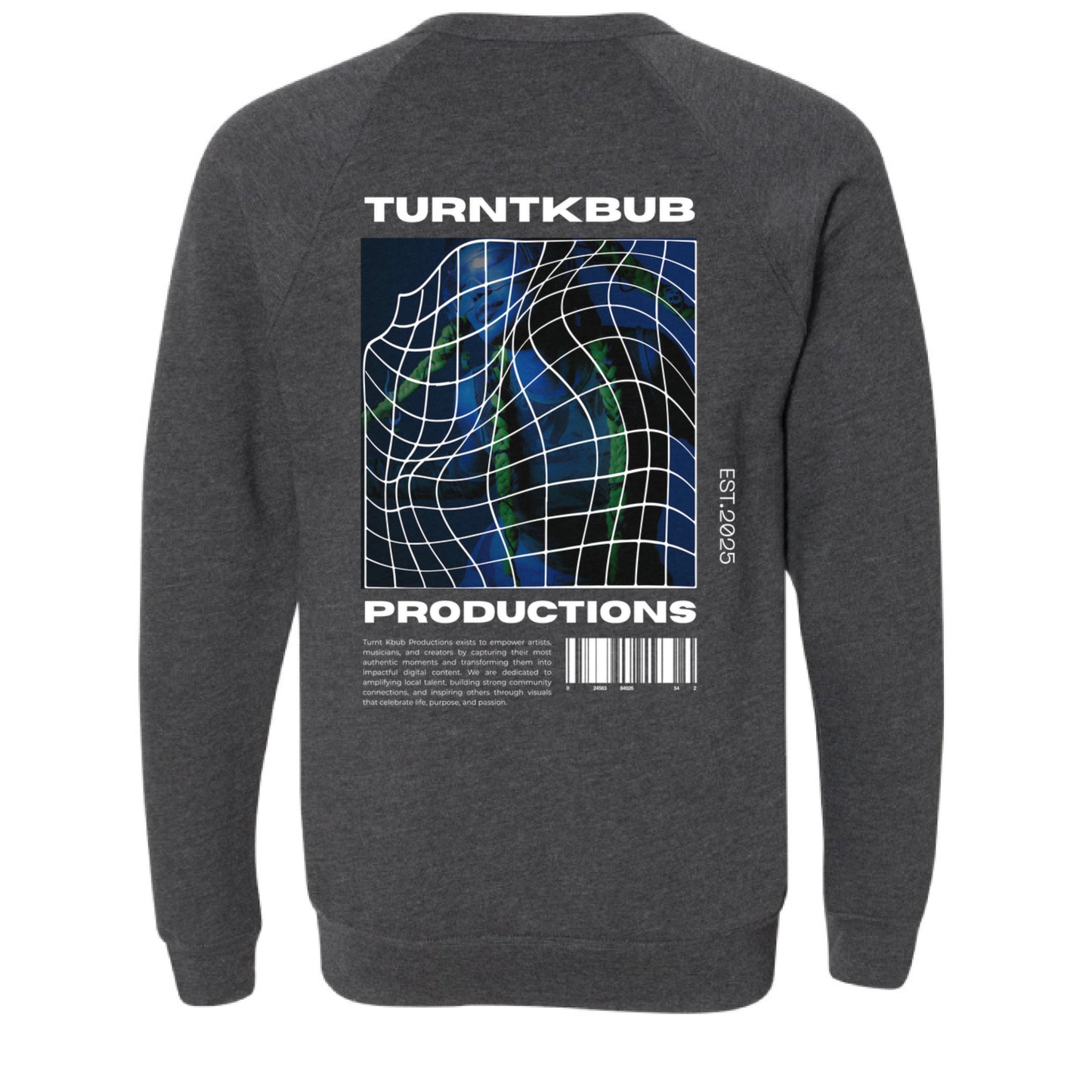 GREY ACID FLEECE - BACK
